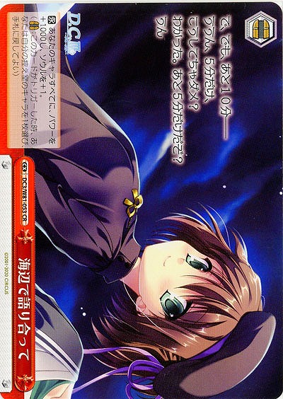 海辺で語り合って 【DC3-W81-053CR】