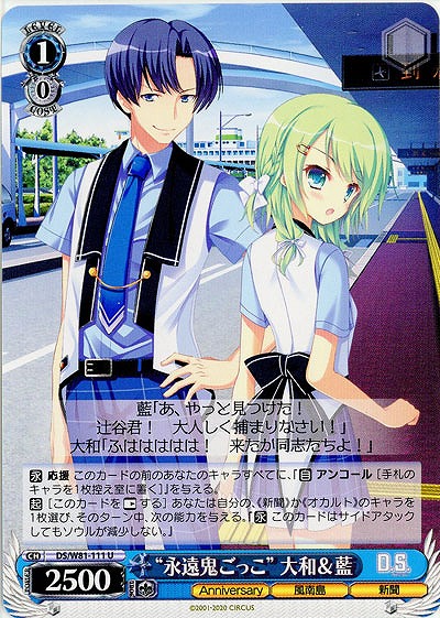 “永遠鬼ごっこ” 大和&藍 【DS-W81-111U】