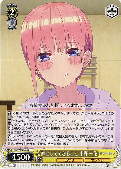 姉としてできること 中野一花 【SHY-W90-013U】