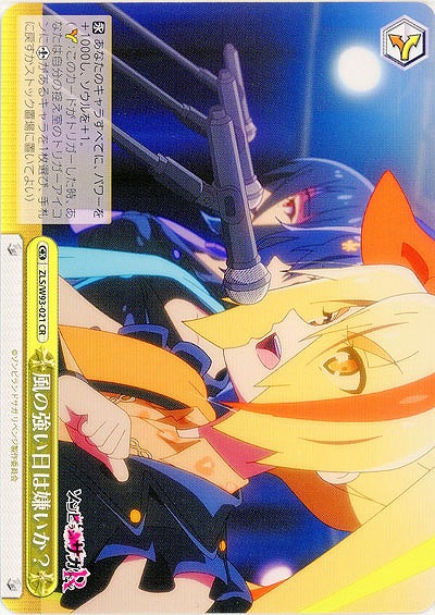 風の強い日は嫌いか? 【ZLS-W93-021CR】