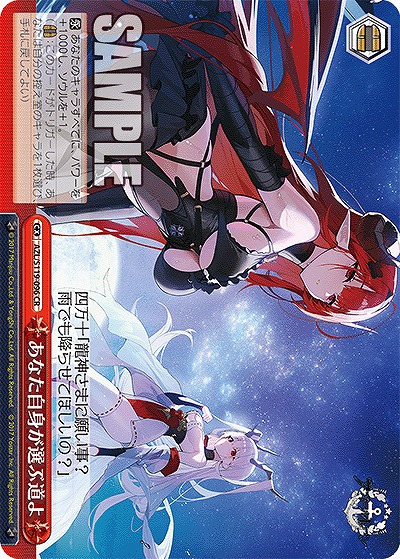 あなた自身が選ぶ道よ 【AZL/S119-096CR】