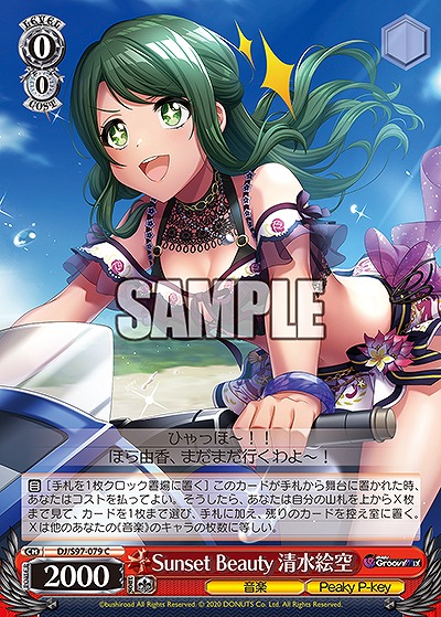 Sunset Beauty 清水絵空 【DJ/S97/079C】