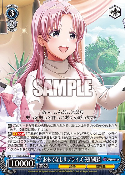 おもてなしサプライズ 矢野緋彩 【DJ/S97/101R】