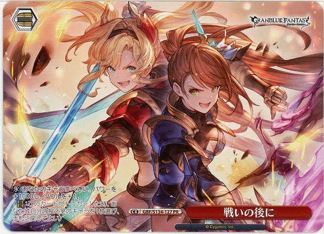 戦いの後に (PR) 【GBF/S134-127PR】