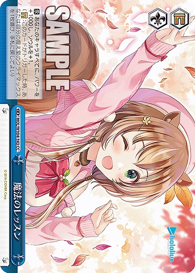 魔法のレッスン 【HOL/W104-143CC】