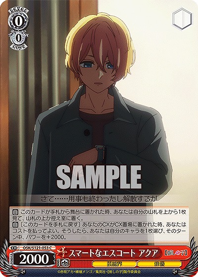 スマートなエスコート アクア 【OSK/S121-053C】