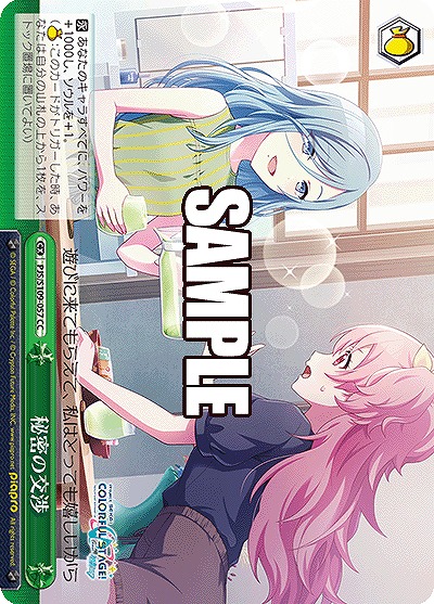 秘密の交渉 【PJS/S109/057CC】