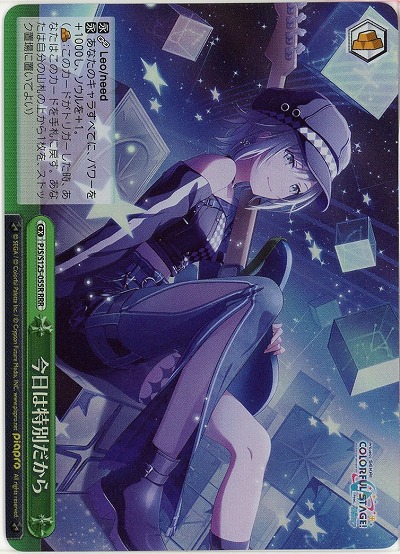 今日は特別だから(ホイル) 【PJS/S125-055RRR】