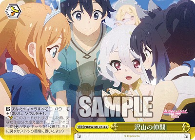 沢山の仲間 【PRD/W100/023CC】