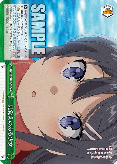 見覚えのある少女 【SBY/W114/046CR】