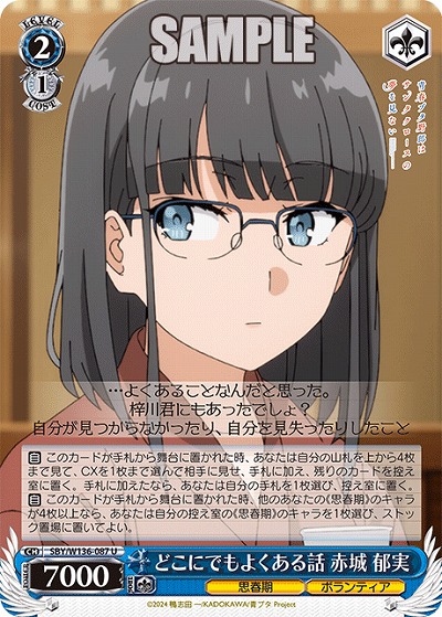 どこにでもよくある話 赤城 郁実 【SBY/W136-087U】