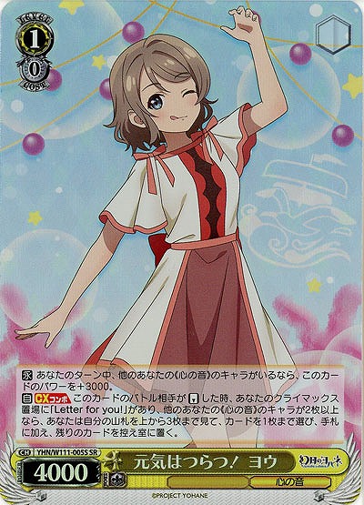 元気はつらつ! ヨウ(ホイル) 【YHN/W111/005SR】