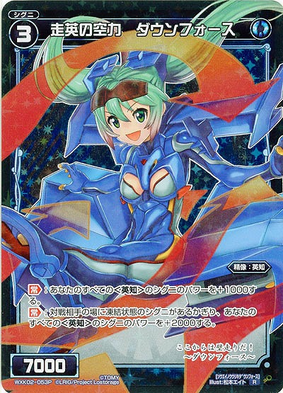 走英の空力 ダウンフォース[ホロ] 【WXK02-053RP】