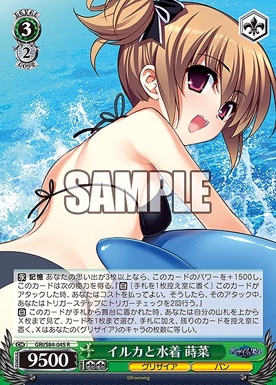 イルカと水着 蒔菜 【GRI-S84-045R】