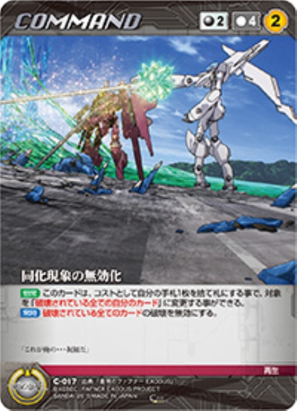 同化現象の無効化 【XBBK-C017C】