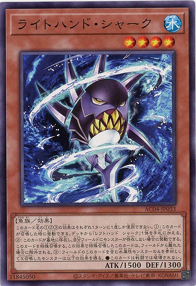 ライトハンド・シャーク 【AC04/JP033】
