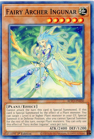 Fairy Archer Ingunar (1st)(妖精弓士イングナル)【BLVO-EN030】