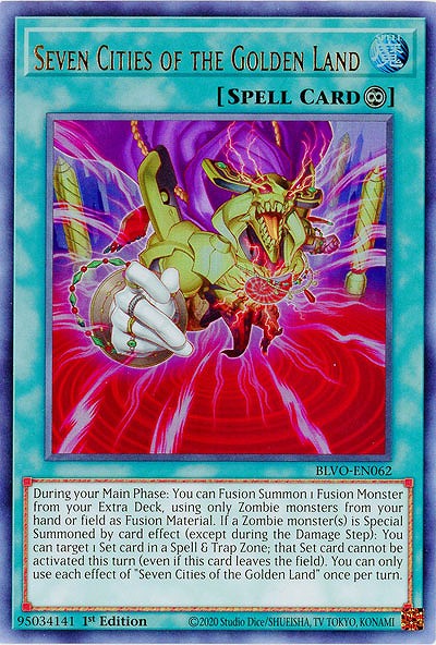 Seven Cities of the Golden Land (1st)(黄金郷の七摩天)【BLVO-EN062UR】