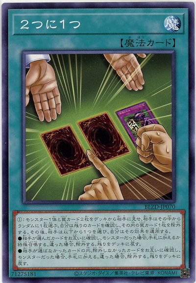 2つに1つ【BLZD-JP070NR】