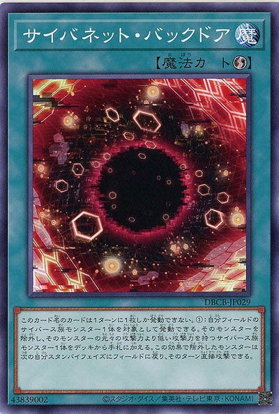 サイバネット・バックドア【DBCB-JP029】