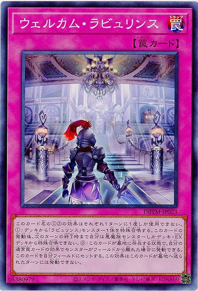 【キズ有り特価 A】ウェルカム・ラビュリンス【DBTM-JP023SR】