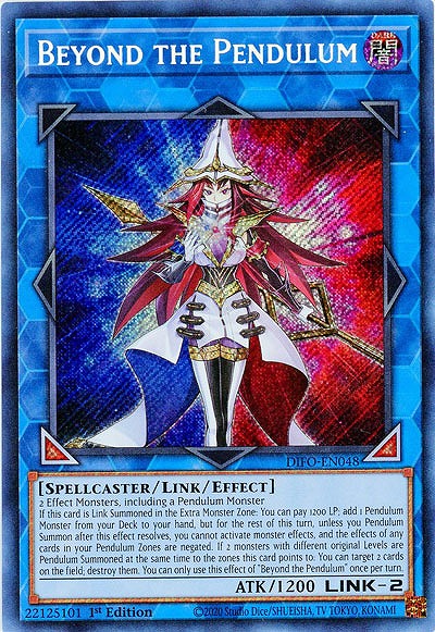 Beyond the Pendulum(SE)(1st)(軌跡の魔術師) 【DIFO-EN048SE】