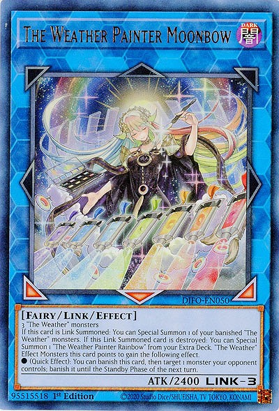 The Weather Painter Moonbow(UR)(1st)(月天気アルシエル) 【DIFO-EN050UR】