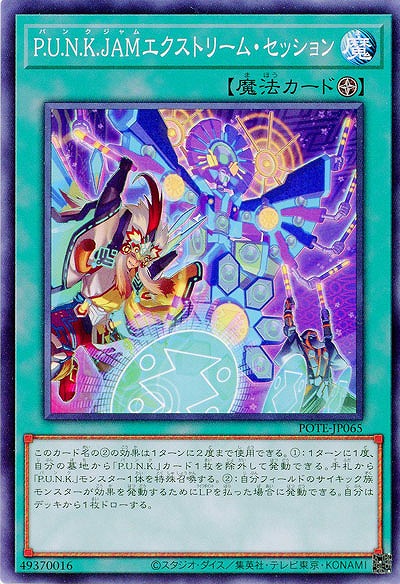 P.U.N.K.JAMエクストリーム・セッション【POTE-JP065】