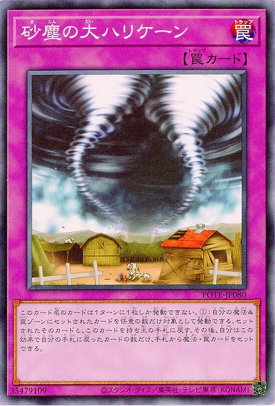 砂塵の大ハリケーン【POTE-JP080NR】