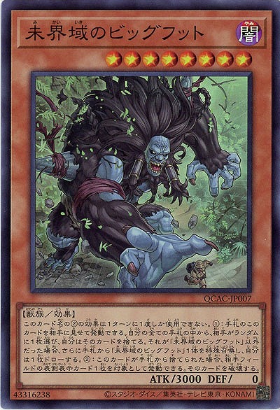 未界域のビッグフット 【QCAC-JP007SR】