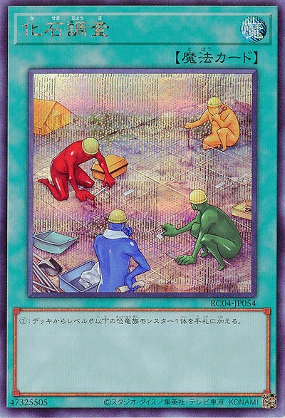 化石調査(SE) 【RC04/JP054SE】