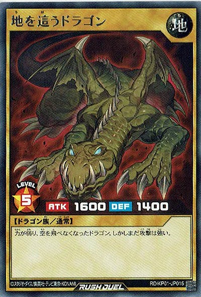 地を這うドラゴン 【RD-KP01-JP015R】