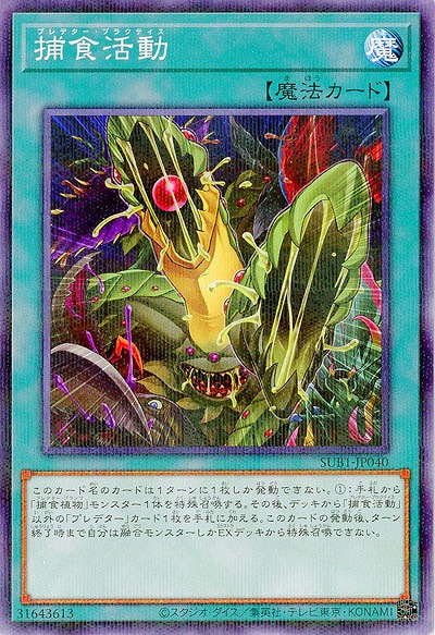 捕食活動 【SUB1/JP040P】