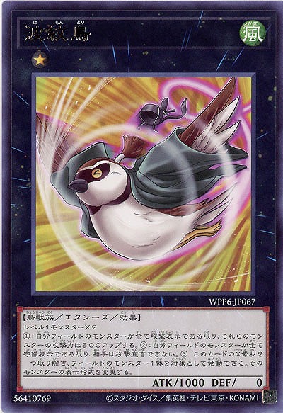 波紋鳥 【WPP6-JP067R】