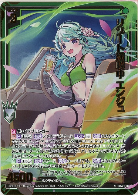 リゾート満喫中 エンジュ(NH) 【IG14-008NH】