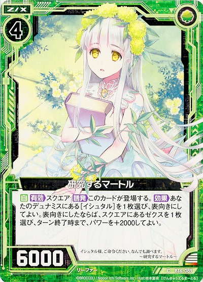 研究するマートル 【ZXB16-089C】