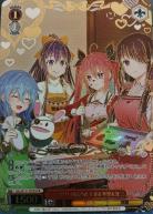 ※秋葉原店併用商品 チョコ作り 四糸乃&十香&琴里&狂三(箔押し) 【DAL/W131-P07EXPR+】