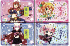 「まちカドまぞく2丁目」先手後手カードセット(ホロ仕様&ノーマル仕様 計4枚)