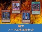 騎士 ノーマルセット 【画像の4種各3枚セット】