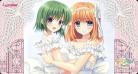 SHUFFLE! 「時雨 亜沙&芙蓉 楓」 ラッキーカード交換 ラバーマット