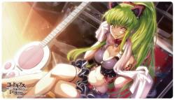 1/23締切【プレイマット予約】ツキナギ　ラバーデスクマットコレクション コードギアス 反逆のルルーシュ ロストストーリーズ C.C.(ミステリアス・ギター)【26年5月15日発売】※代引き不可