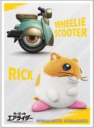 2/6締切【スリーブ予約】キャラクタースリーブ カービィのエアライダー キャラクタースリーブ リック & ウィリースクーター(EN-1587)　(65枚入り) 【26年4月24日発売】