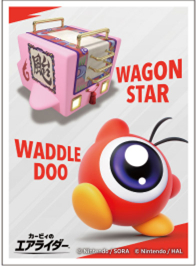 2/6締切【スリーブ予約】キャラクタースリーブ カービィのエアライダー キャラクタースリーブ ワドルドゥ & ワゴンスター(EN-1585)　(65枚入り) 【26年4月24日発売】