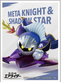 2/6締切【スリーブ予約】キャラクタースリーブ カービィのエアライダー キャラクタースリーブ メタナイト & デビルスター(EN-1582)　(65枚入り) 【26年4月24日発売】