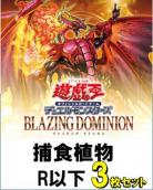 捕食植物R以下3枚ずつセット