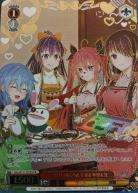 ※秋葉原店併用商品 チョコ作り 四糸乃&十香&琴里&狂三(箔押し) 【DAL/W131-P07EXPR+】