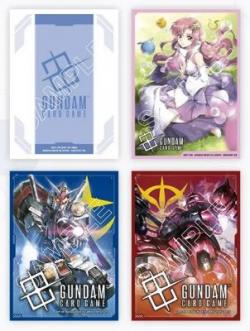 【スリーブ予約】ガンダムカードゲーム オフィシャルスリーブ01 4種セット(ロゴ、溢れる慈愛、ガンダム・EFSF、ザクⅡ) 【7月12日発売】