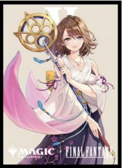 7/11締切【スリーブ予約】『マジック:ザ・ギャザリング――FINAL FANTASY』 プレイヤーズカードスリーブ MFS-12 「キャラクター」ボーダーレス版 《大召喚士、ユウナ》(80枚入り) 【25年9月19日発売】