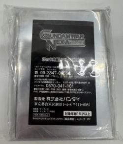 バンシィ　 スリーブ 「GUNDAMWAR NEX-A -ガンダムウォー ネグザ-」 大会景品