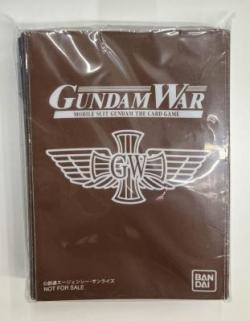 ガンダムウォー スリーブ　ショップチャンピオンシップ大会優勝賞品　十字勲章(茶)